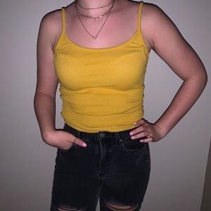 Yellow tank